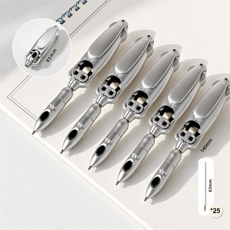 Sci-Fi Squid Transforming Decompression Pen - Fun Press-Type Ballpoint Pen
