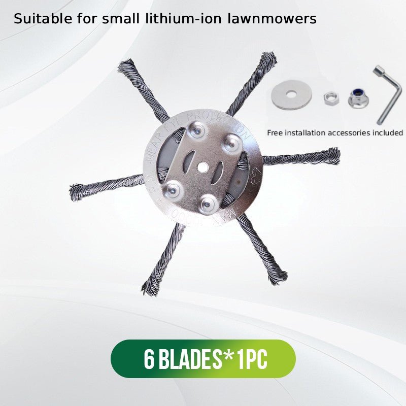 🔄 50% OFF NOW! ⚙️ Replacement Blade for Grass Trimmer – Quick Tool-Free Replacement, Tangle-Free Design