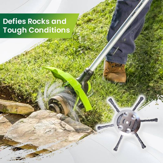 🔄 50% OFF NOW! ⚙️ Replacement Blade for Grass Trimmer – Quick Tool-Free Replacement, Tangle-Free Design