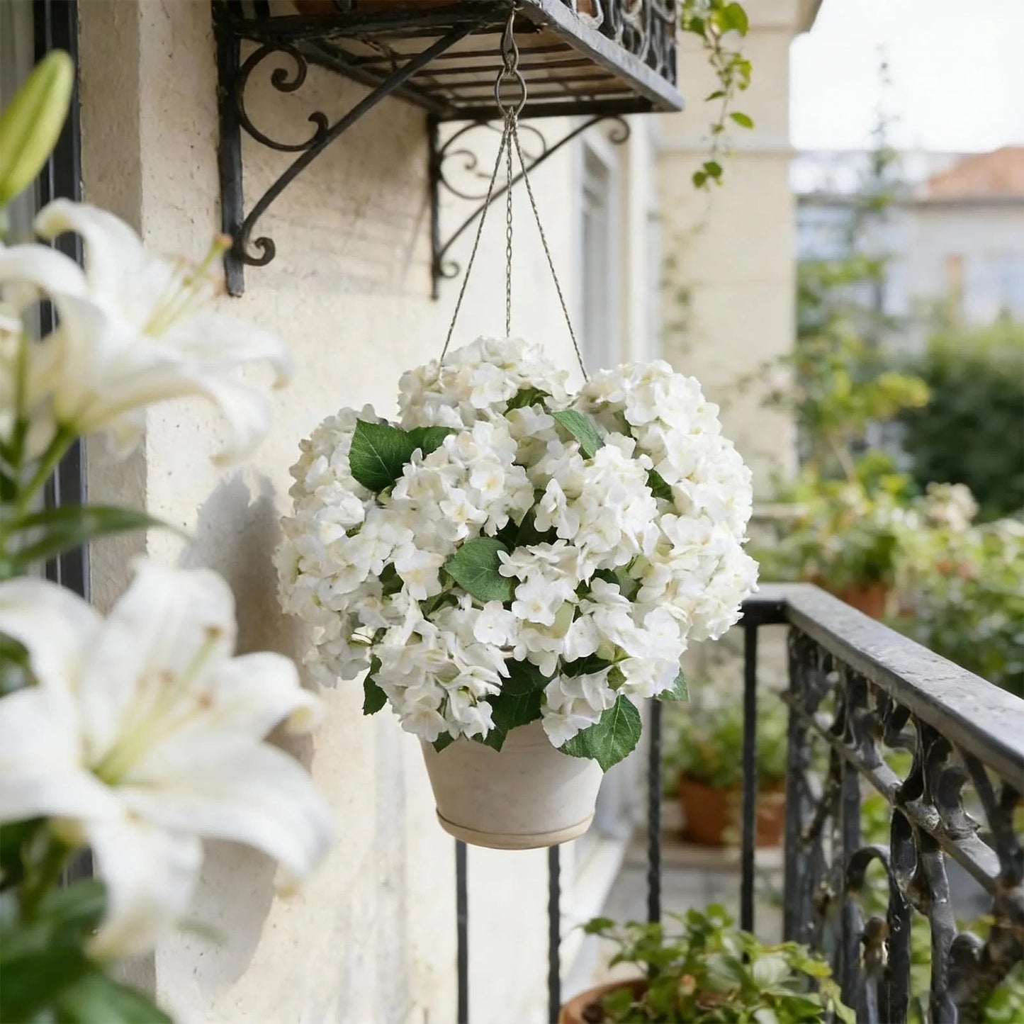 ๐ผ Artificial hydrangeas for outdoor use โ UV-resistant, waterproof and wind-resistant ๐๐ธ