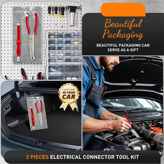 Työkalu sähköautojen riviliittimien irrottamiseen