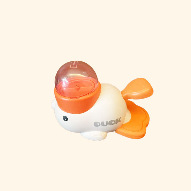 Pieni keltainen ankka -automaattiruokinta