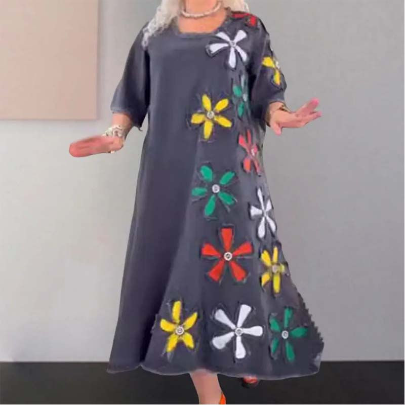 Rento hame pyöreä kaula-aukko