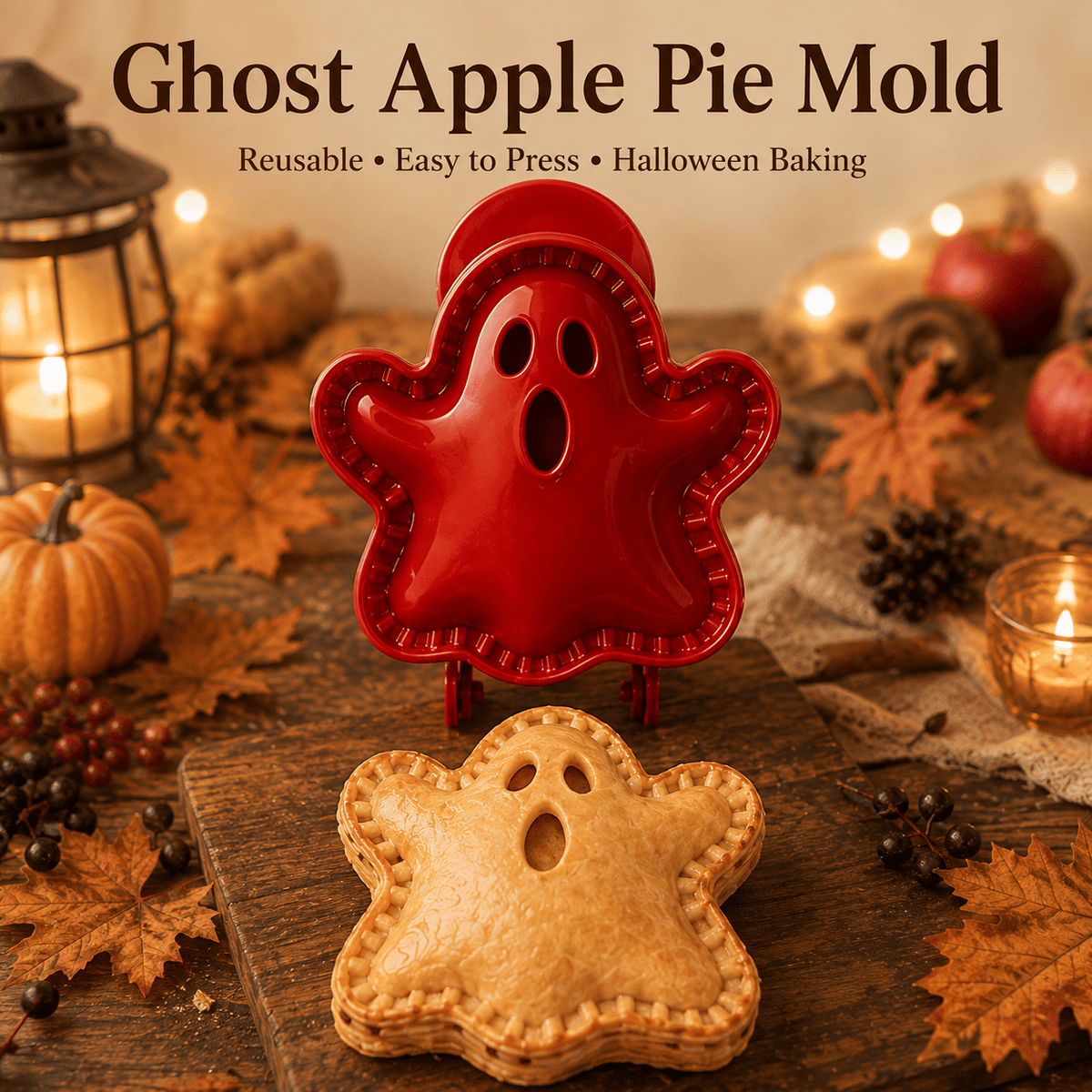 ๐ 8-Piece Halloween Mini Hand Pie Mold Set