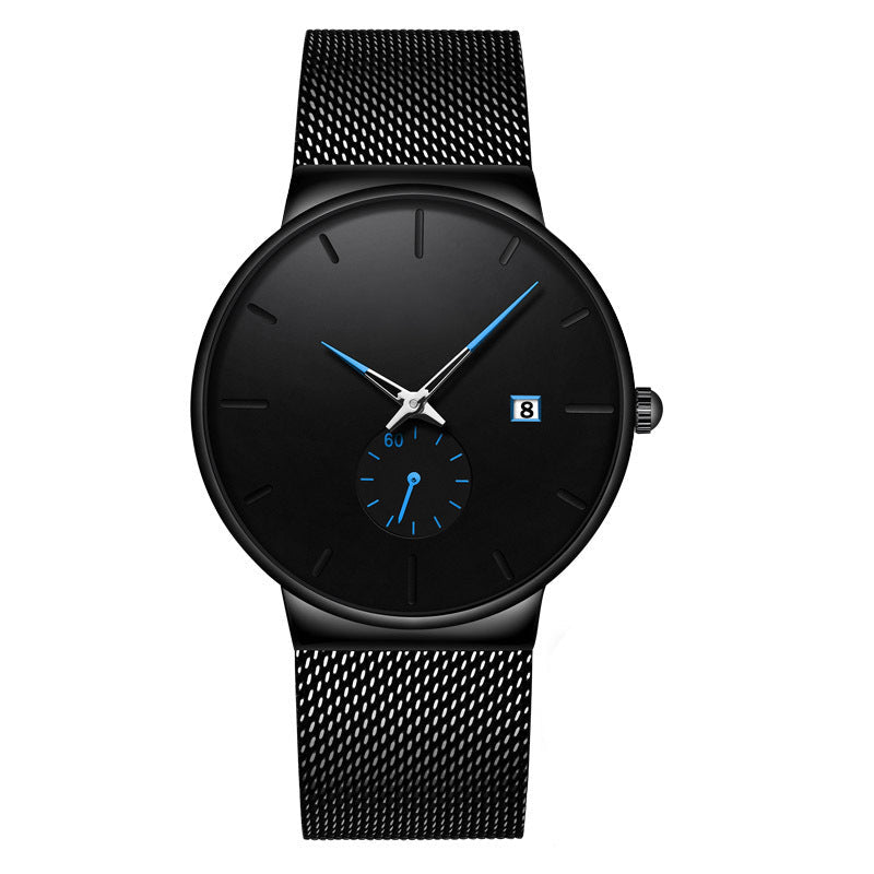 Men's Minimalist Waterproof Quartz Watch