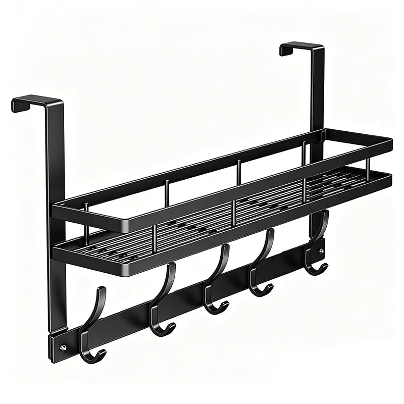 ๐ช LIMITED-TIME 50% OFF! โจ Over-The-Door Hook with Basket โ Space-Saving, Strong, Tool-Free ๐ช