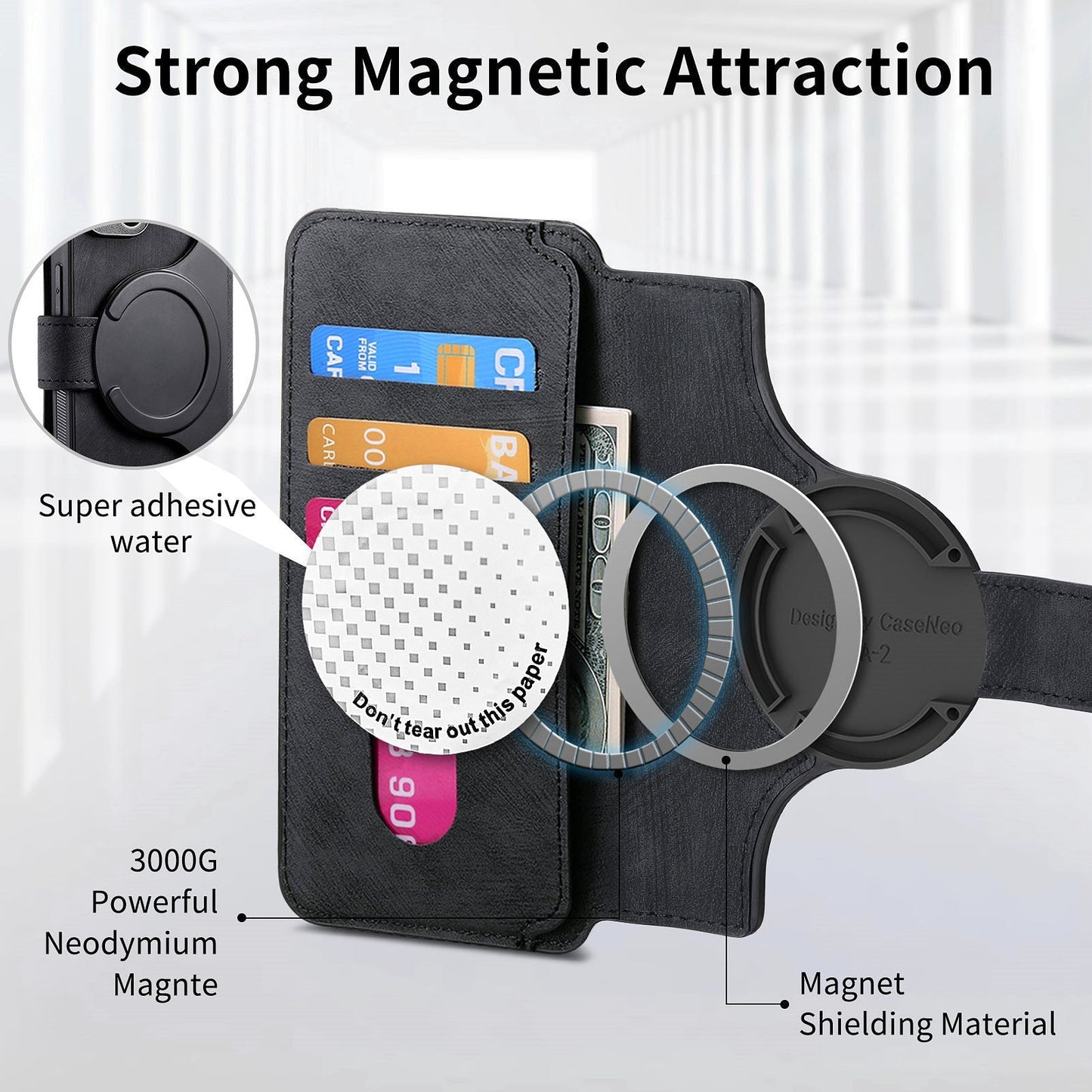 Detachable MagSafe 2-in-1 mobile phone case