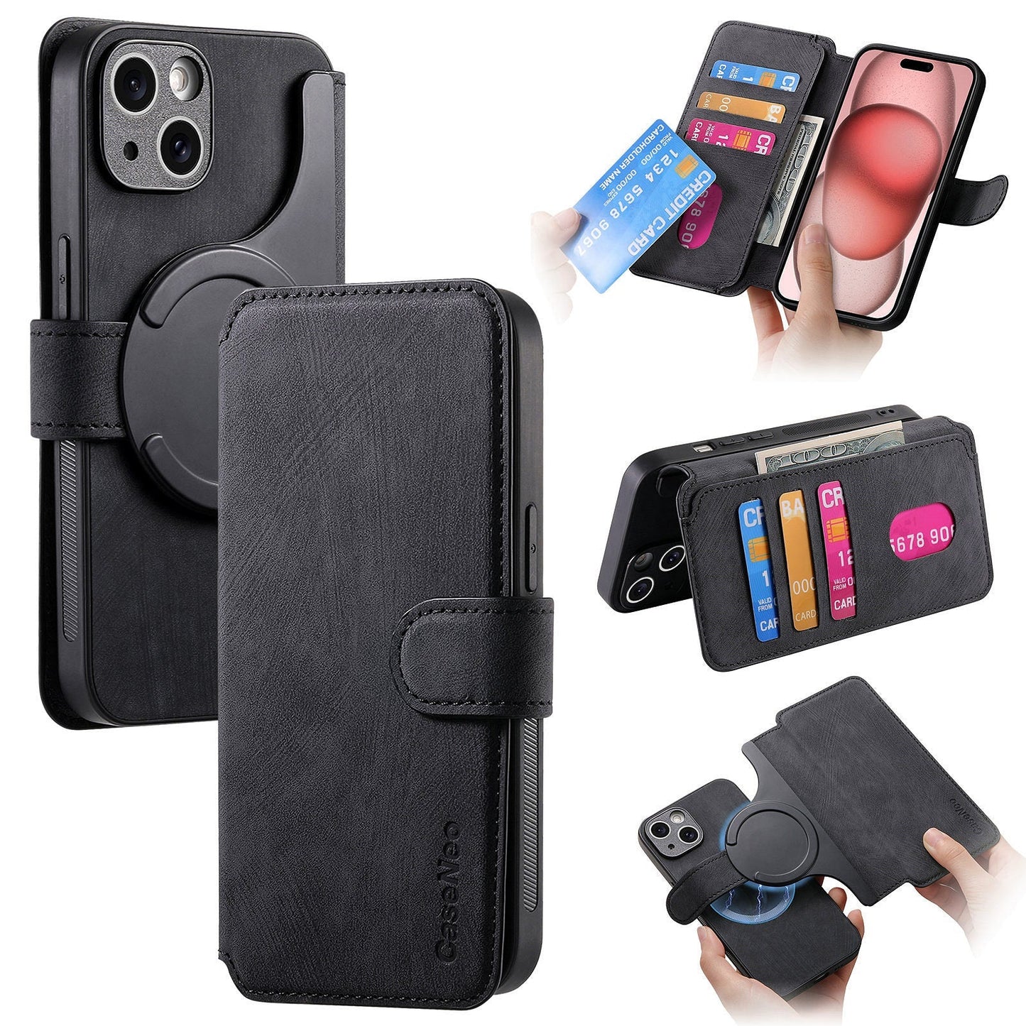 Detachable MagSafe 2-in-1 mobile phone case