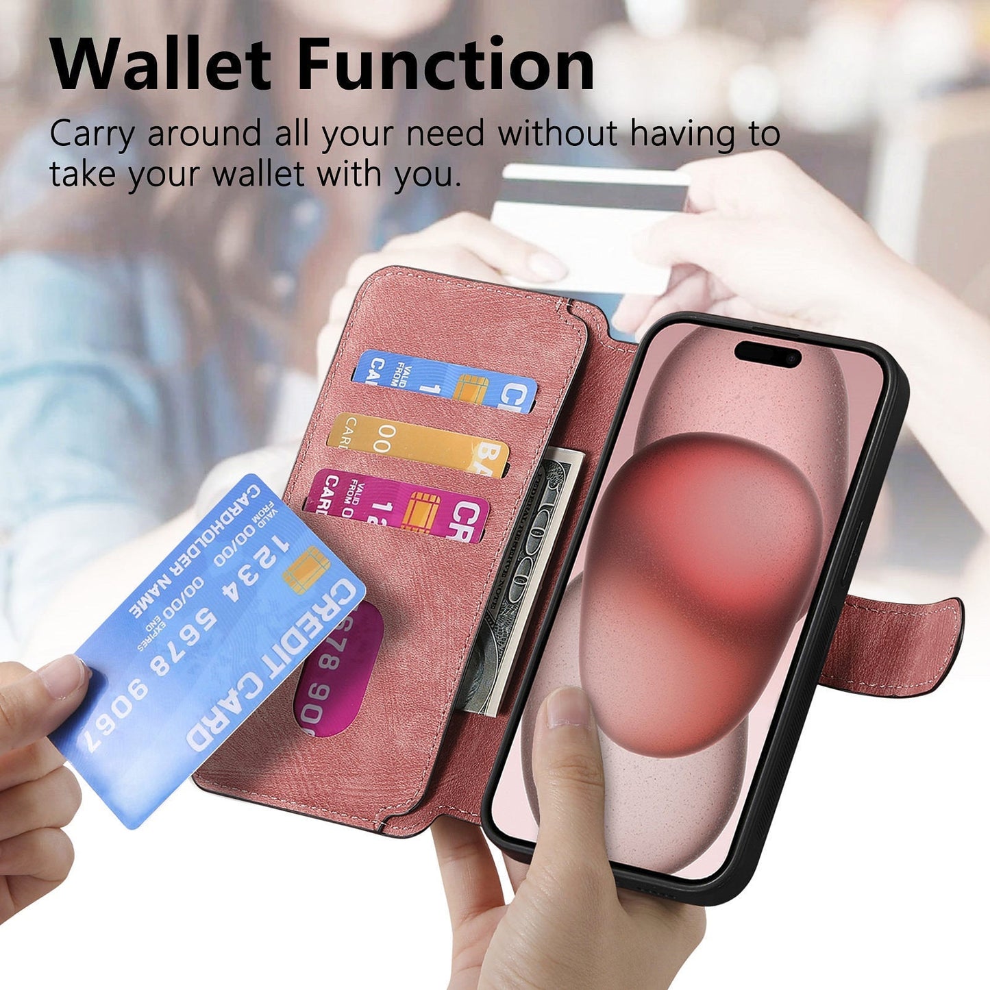 Detachable MagSafe 2-in-1 mobile phone case