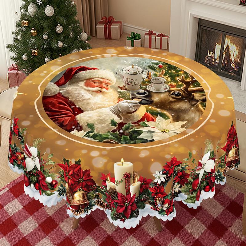 🔥Jouluale 49 % alennus🔥Jouluiset pöytäliinat kodin joulukoristeisiin