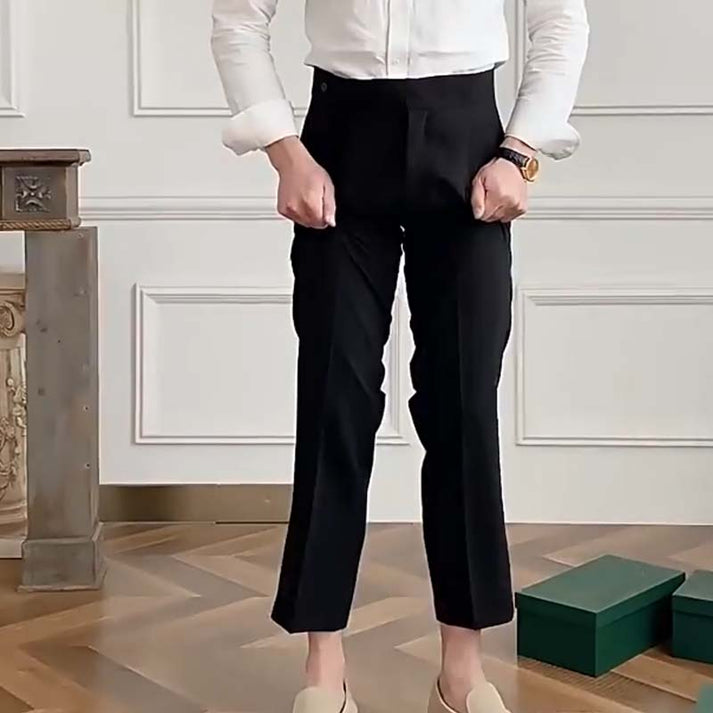 Miesten Suoralahkeiset Housut