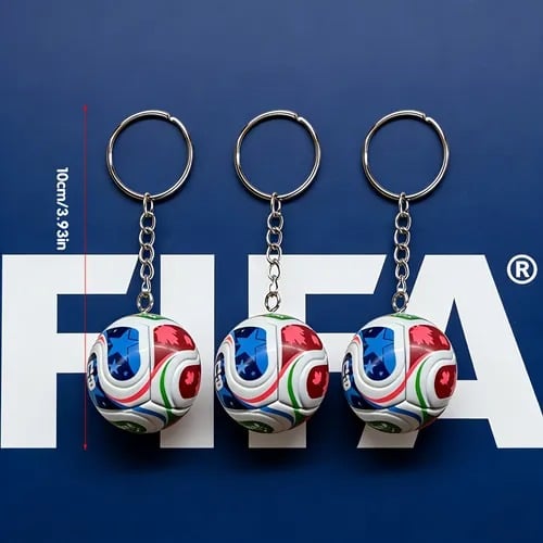2026 FIFA World Cup (USA–Mexico–Canada) Keychain: Take the spirit of the game with you wherever you go ✨