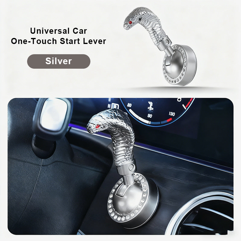 🐍Käärmeenmuotoinen auton yhden painikkeen käynnistysvipu