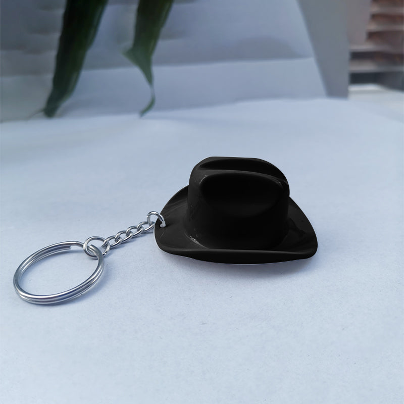 🤠Cowboy-hattu-pullonavaaja-avaimenperä – Villi länsi taskussasi!