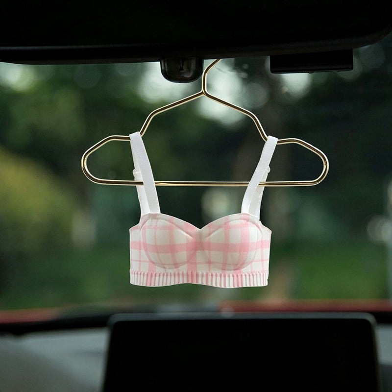 🎀🚗 Mini Bra Car Hanging Ornament