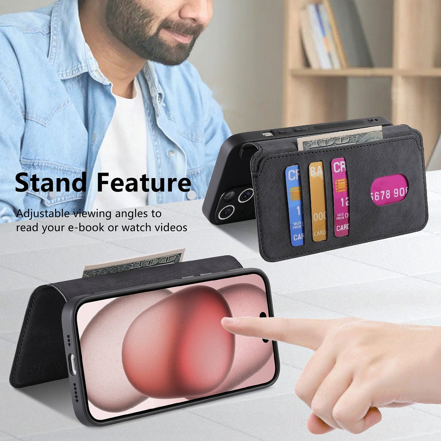 Detachable MagSafe 2-in-1 mobile phone case