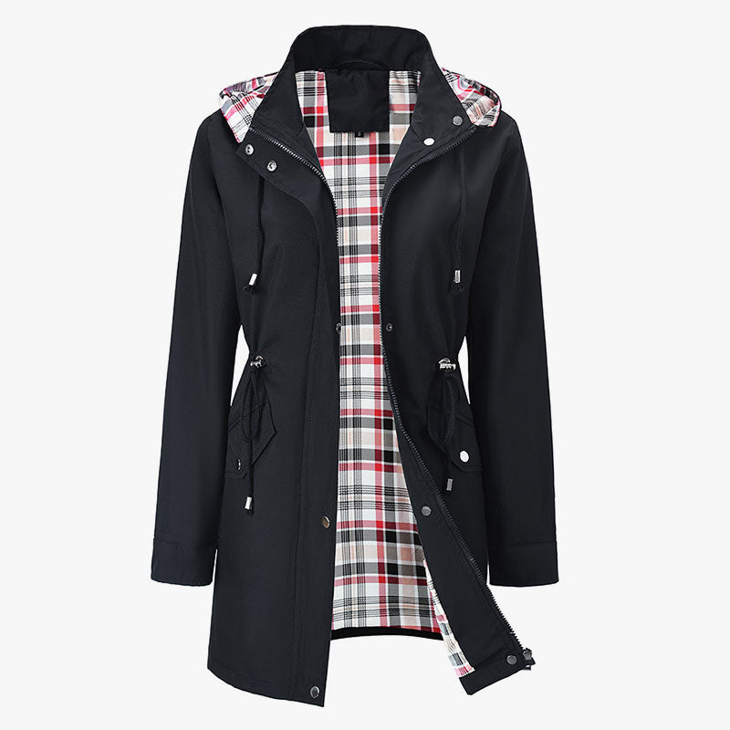 Naisten vettä hylkivä tuulitakki