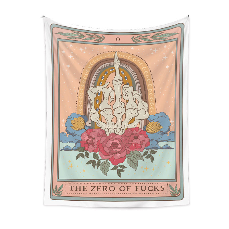 🌙 Bohemian Tarot Tapestry Wall Hanging