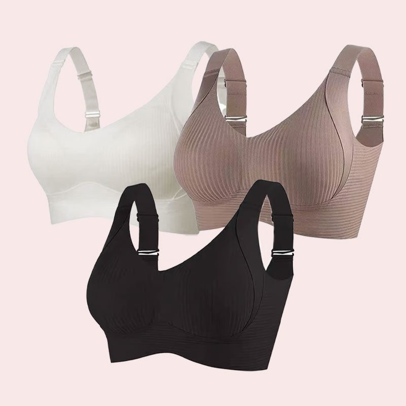🎁Last day: Buy 1 get 3 packs🔥Super-support bra | Wire-free push-up bra👍No more sagging breasts