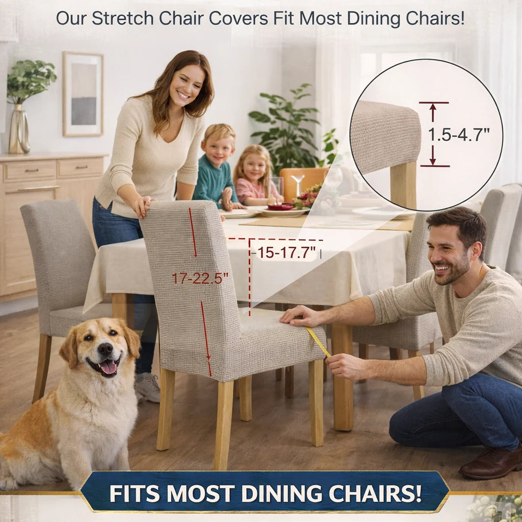 🪑Chair covers – give an old chair a fresh new look instantly!
