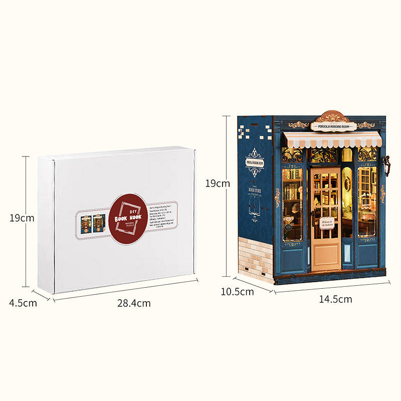📚Exquisite DIY Miniature House Kits - Creative Micro Scene Model House