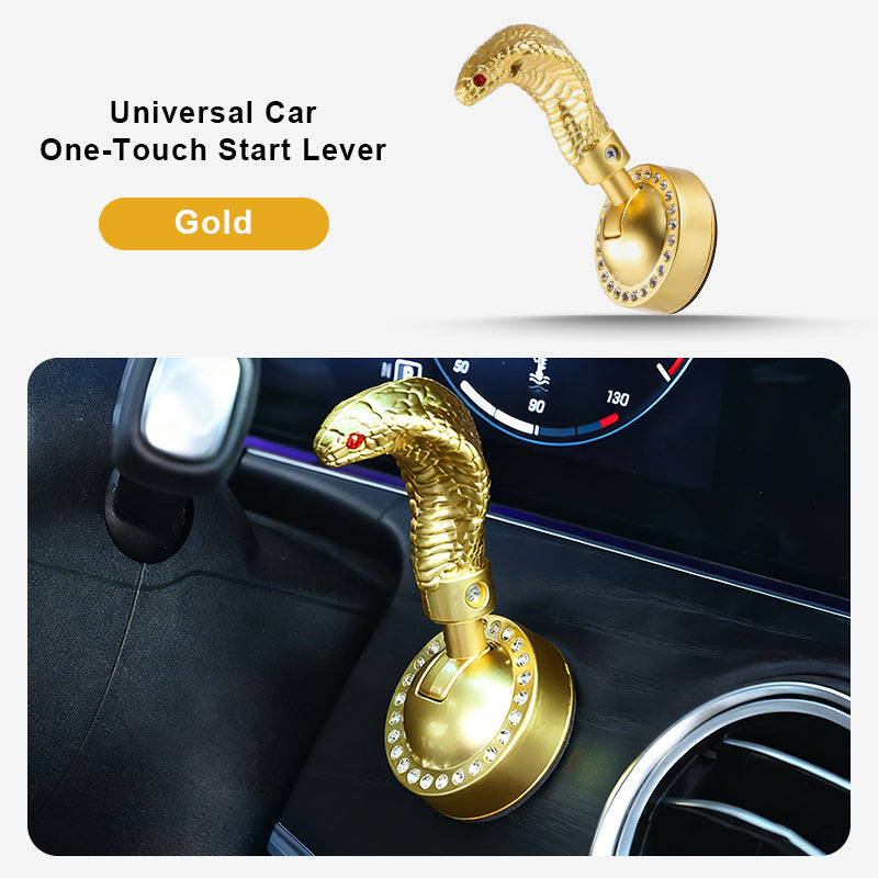 🐍Käärmeenmuotoinen auton yhden painikkeen käynnistysvipu