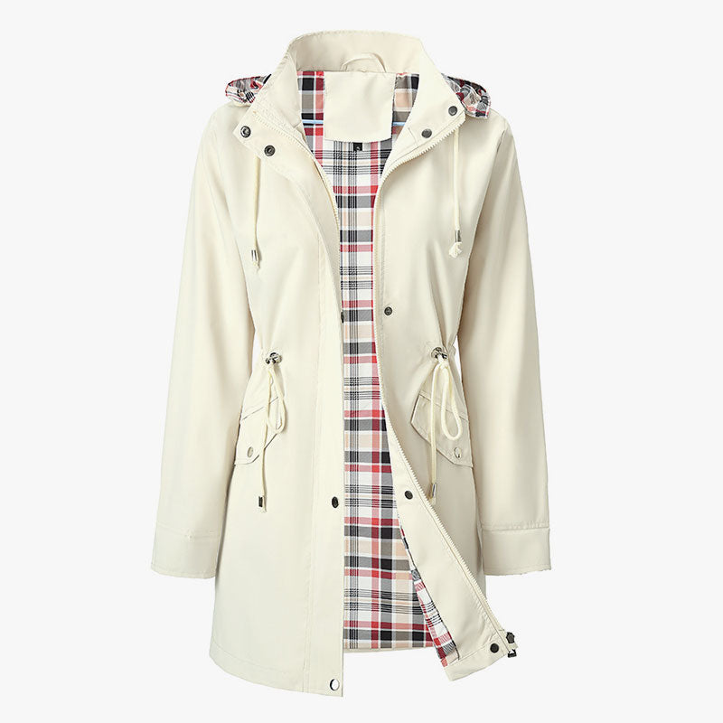 Naisten vettä hylkivä tuulitakki