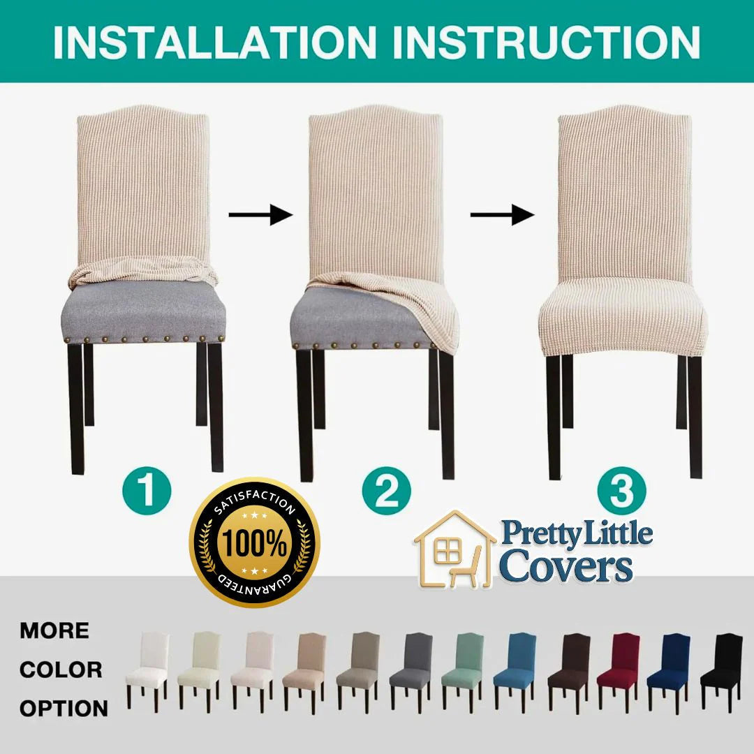🪑Chair covers – give an old chair a fresh new look instantly!