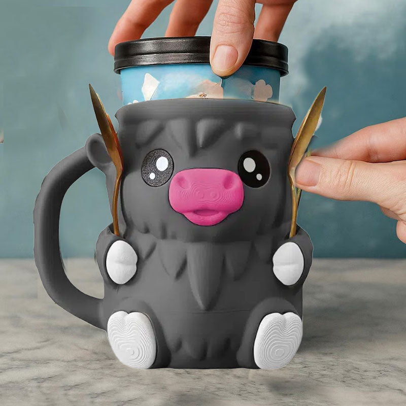 Ferdinand Highland Cow -jäätelökuppi