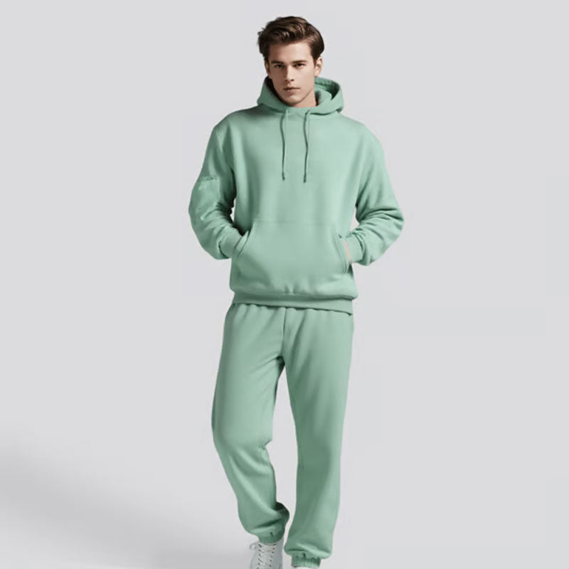 🔥VIIMEISEN PÄIVÄN ALENNUSMYYNTI - 50% POIS🎁Syksy/talvi Uusi yksivärinen pulloveri huppari - sisäänrakennettu silmänaamari