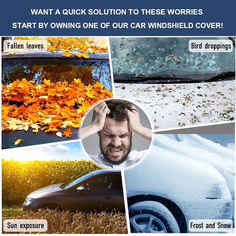 Magneettinen auton lumisuoja