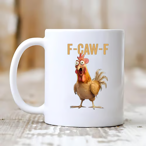 🔥 Viimeinen alennusmyyntipäivä! 50 % alennus! 💥 F-Caw-F Fun Chick -muki