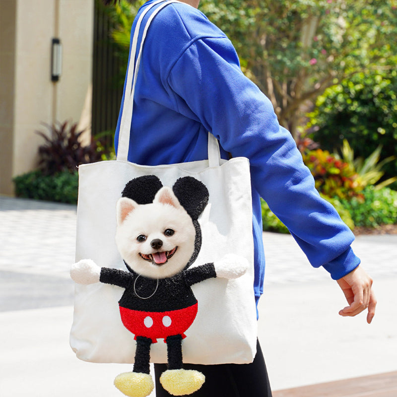 A playful pet carrier that feels ready for everyday outings
