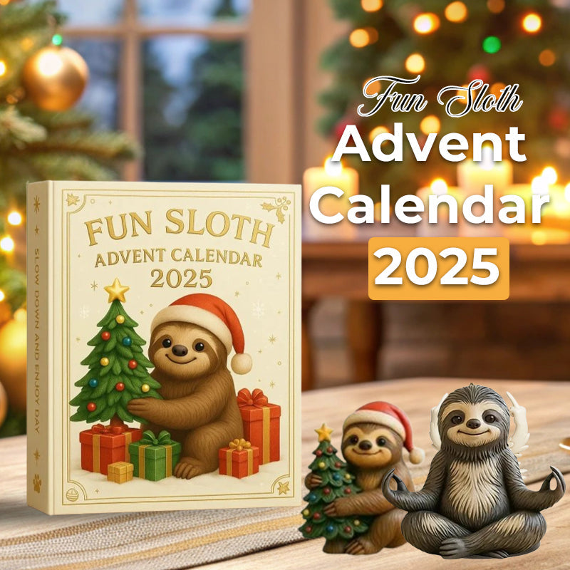 🦥🎄 Hauska laiskiainen joulukalenteri 2025