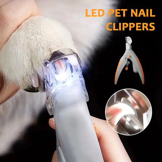🔥LAST DAY SALE - 49% OFF🎁Pet Nail Clipper with LED Light - 5x Magnification