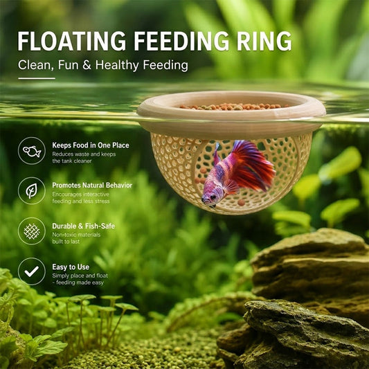 🐟 Floating Fish Rest Area｜Aquarium Hideout Accessory