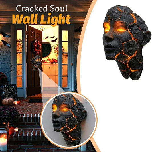 🕯️ Cracked Soul Wall Light