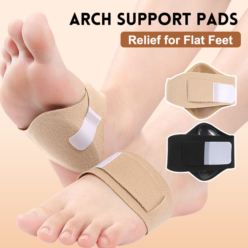 Arch Support Pads – Adjustable Half Insole for Flat Feet Relief