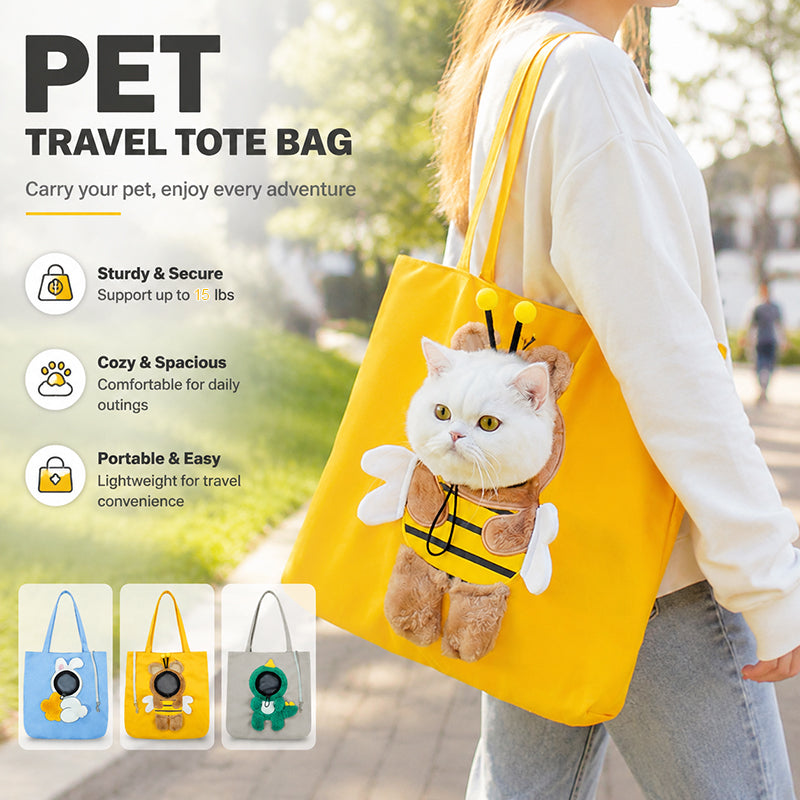 A playful pet carrier that feels ready for everyday outings