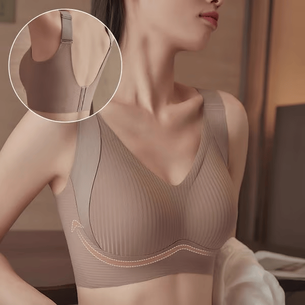 🎁Last day: Buy 1 get 3 packs🔥Super-support bra | Wire-free push-up bra👍No more sagging breasts