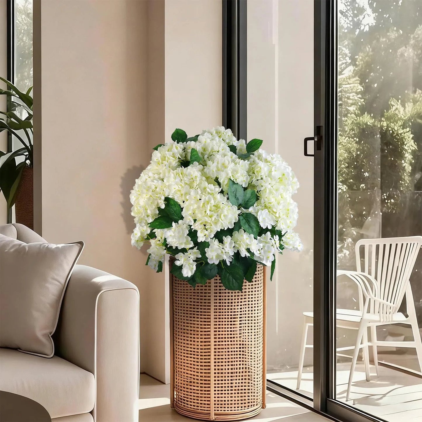 🌼 Artificial hydrangeas for outdoor use – UV-resistant, waterproof and wind-resistant 💐🌸