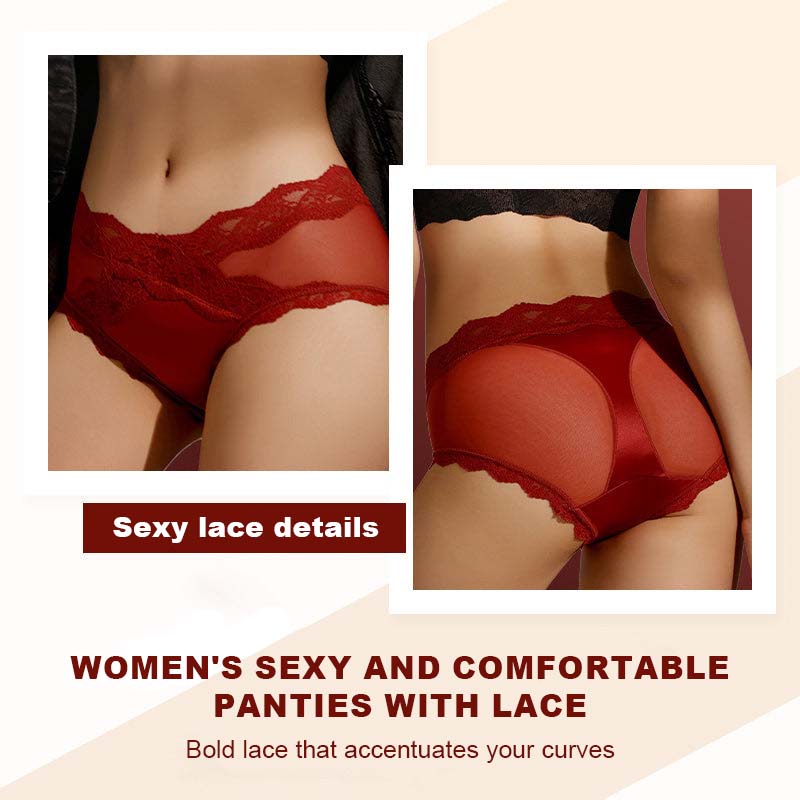 💗Seksikkäät ja mukavat pitsialushousut naisille