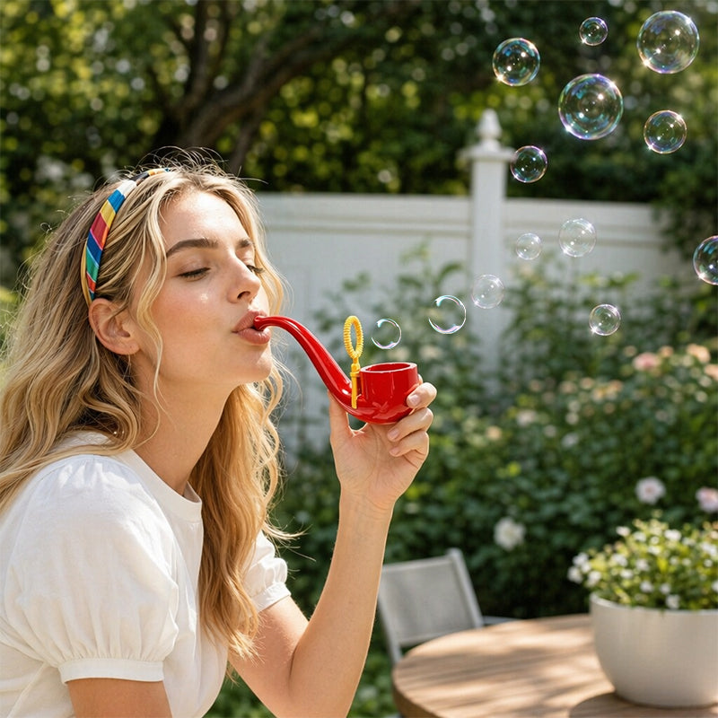 Trendy & Fun Portable Soap Bubble Pipe