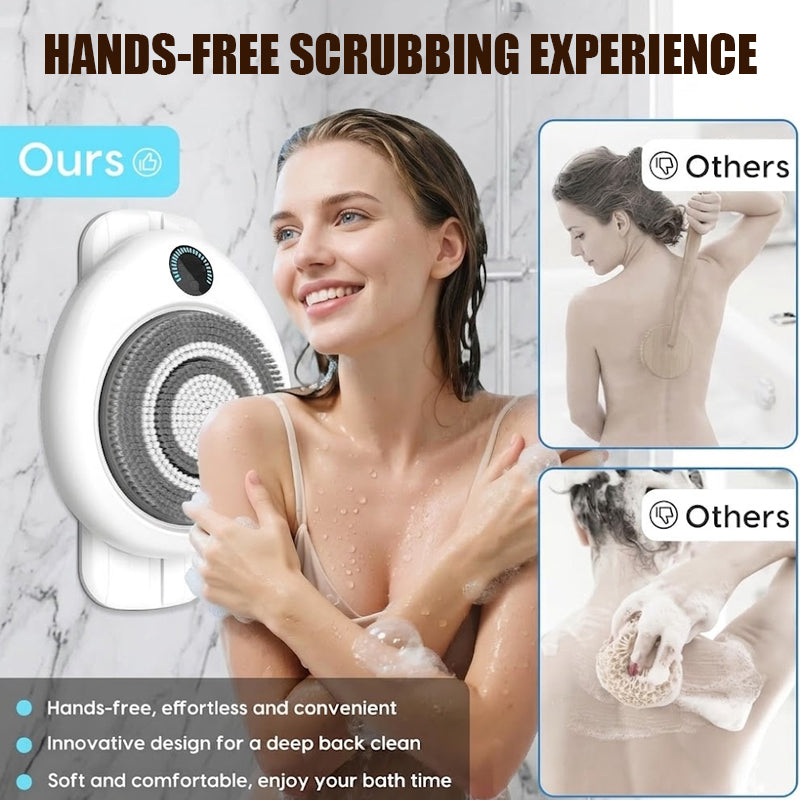 Wall-Mounted Automatic Bath Brush – Smart Electric Body Scrubber 🚿✨