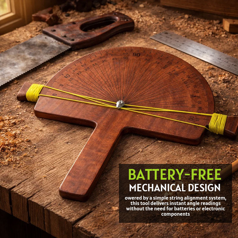 Wooden Precision Angle Finder Tool