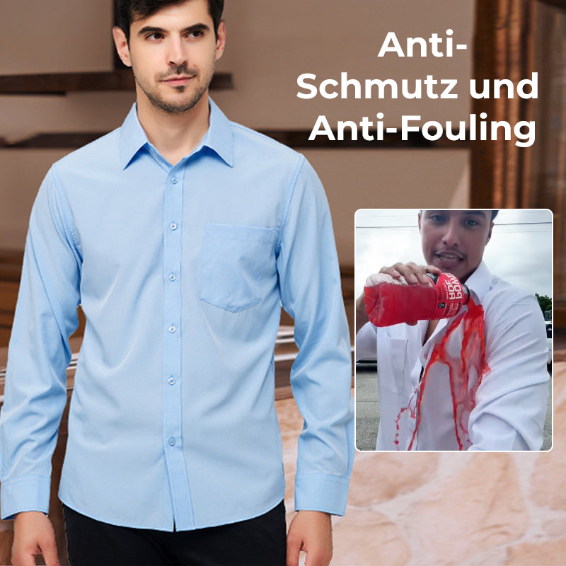 Silitystä vaativa venyvä pitkähihainen paita miehille