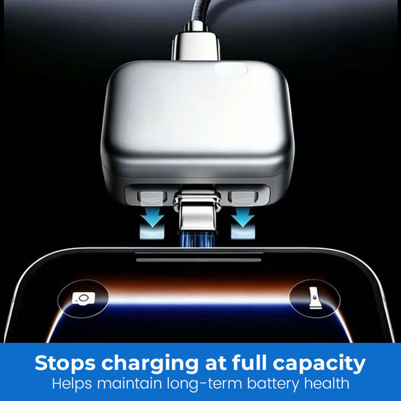 Smart Auto Stop Charging Adapter - Protect Your Battery While You Sleep