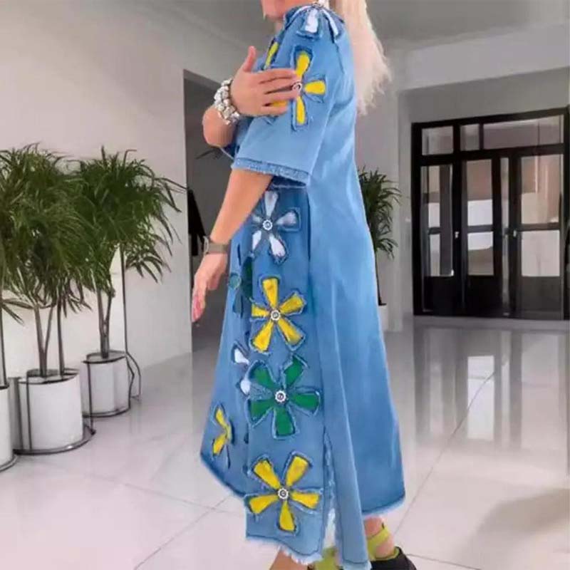 Rento hame pyöreä kaula-aukko