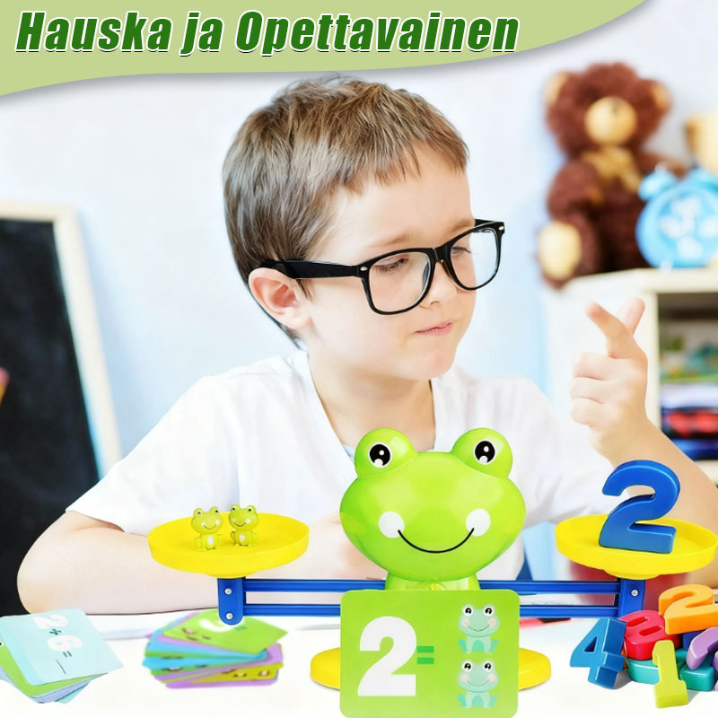 🐸Matemaattinen Asteikko Sammakko -opetuslelu
