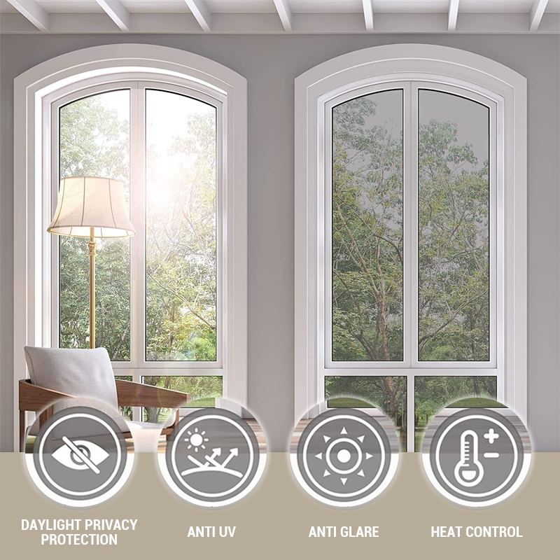 One-Way Perspective Insulation Glass Film